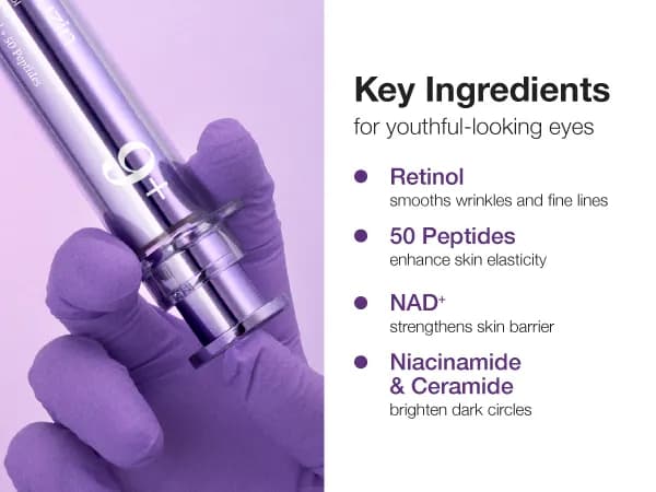 کرم دور چشم +NAD و رتینول شماره 9 نامبوزین ضد چروک و روشن کننده NUMBUZIN No.9 NAD+ Retinol Volumetox Eye Cream — تصویر ۶
