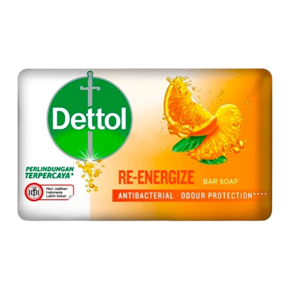 صابون آنتی باکتریال دتول Dettol Re-Energize Citrus Antibacterial Bar وزن 100 گرم — تصویر ۲