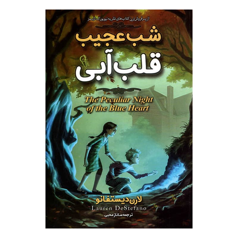کتاب شب عجیب قلب آبی اثر لارن دی استفانو نشر آزرمیدخت