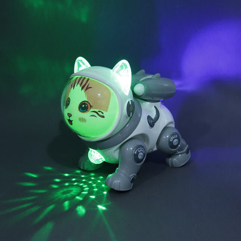 اسباب بازی گربه موزیکال راهرو دودزا Space Cat NO.QF378 کد 126 — تصویر ۸