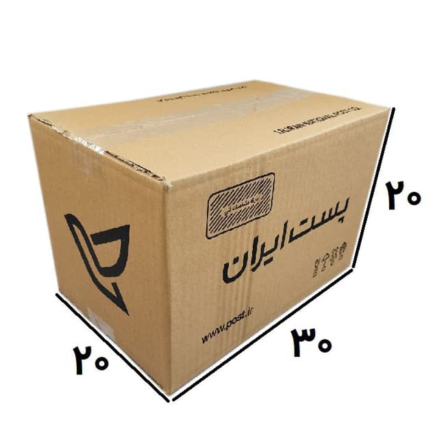 کارتن پستی سایز ۴ چاپدار