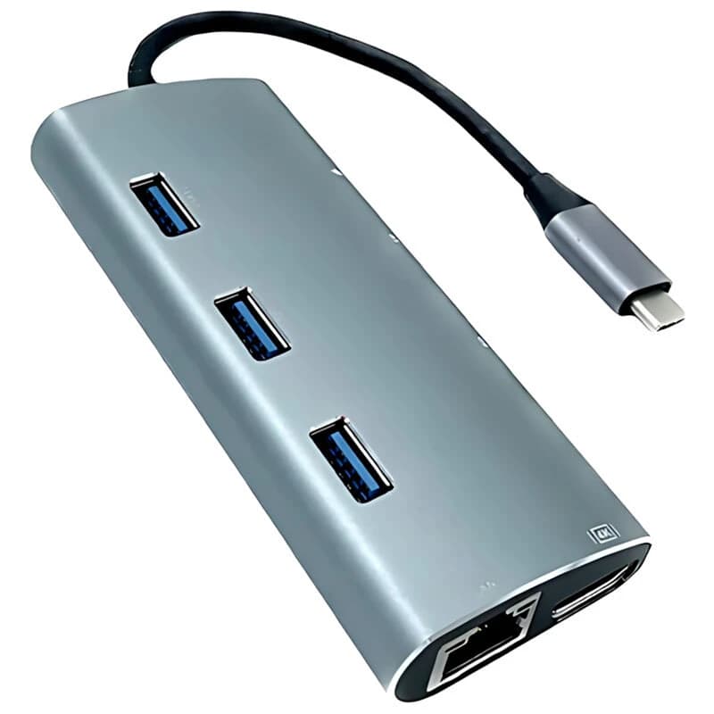 هاب 8 پورت Type-C کی نت K-S8 — تصویر ۸