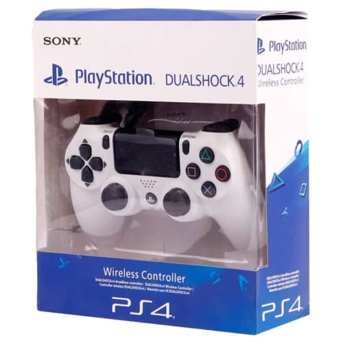 دسته بازی بی سیم SONY PlayStation 4 DualShock 4 High Copy سفید پکدار — تصویر ۱۰