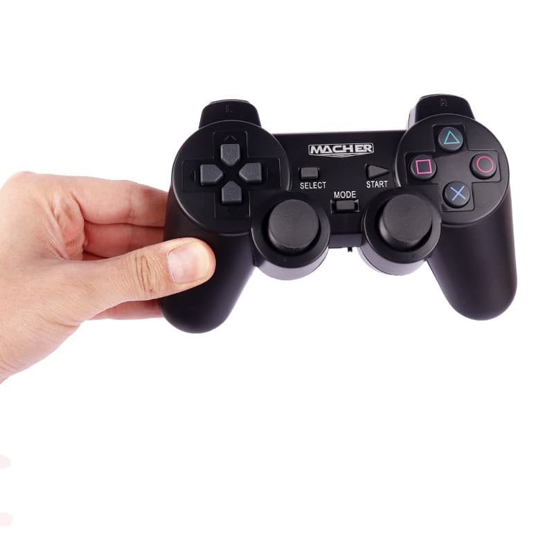 دسته بازی بی سیم 3 کاره Macher MR-W63 PC/PS3/PS2 — تصویر ۷