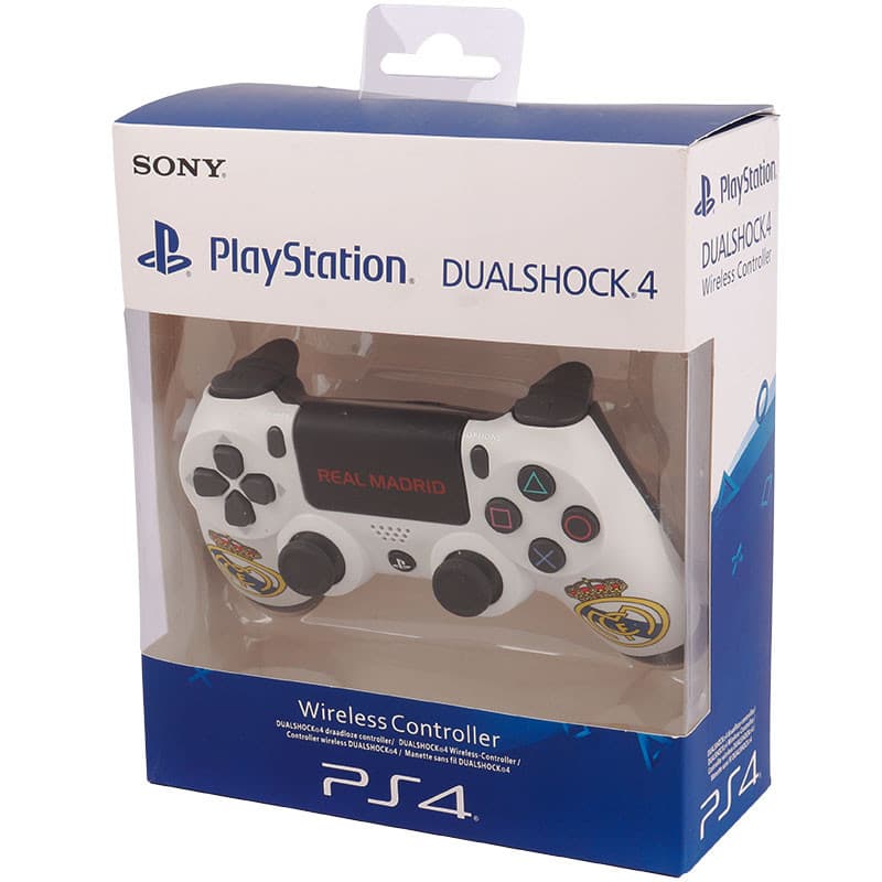 دسته بازی بی سیم SONY PlayStation 4 DualShock 4 High Copy طرح Real Madrid — تصویر ۲