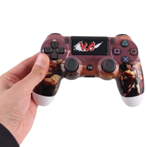 دسته بازی بی سیم SONY PlayStation 4 DualShock 4 High Copy طرح Street Fighter — تصویر ۱۰