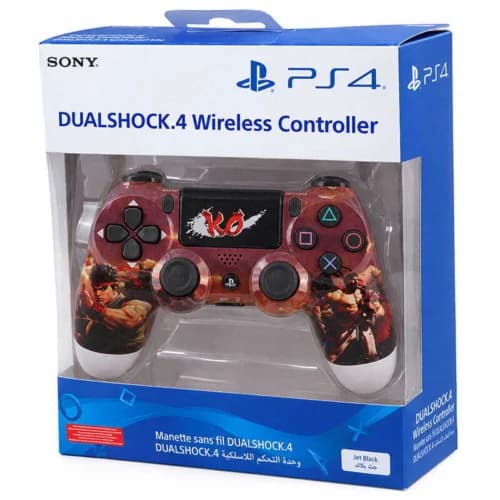 دسته بازی بی سیم SONY PlayStation 4 DualShock 4 High Copy طرح Street Fighter — تصویر ۶