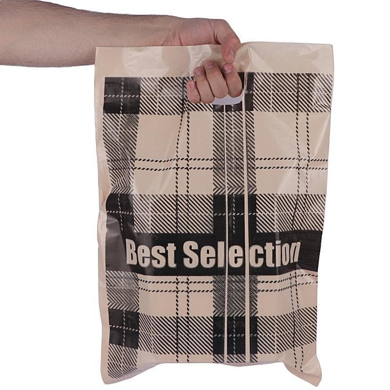 نایلون دسته دار طرح Best Selection سایز 35*50 سانتی متر بسته 1 کیلویی — تصویر ۳