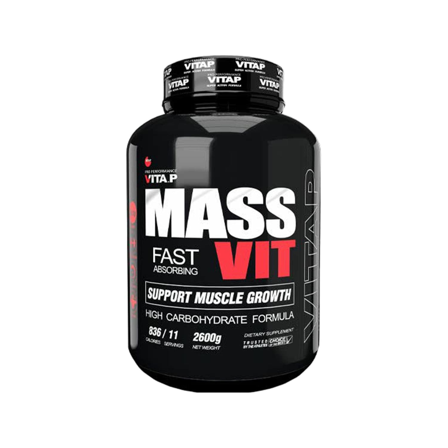 پودر مس ویت ویتاپی 2600 گرم دبل چاکلت Vitap Mass Vit Powder 2600 g