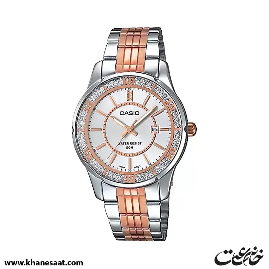 ساعت مچی زنانه کاسیو اصل مدل LTP-1358RG-7A — تصویر ۲