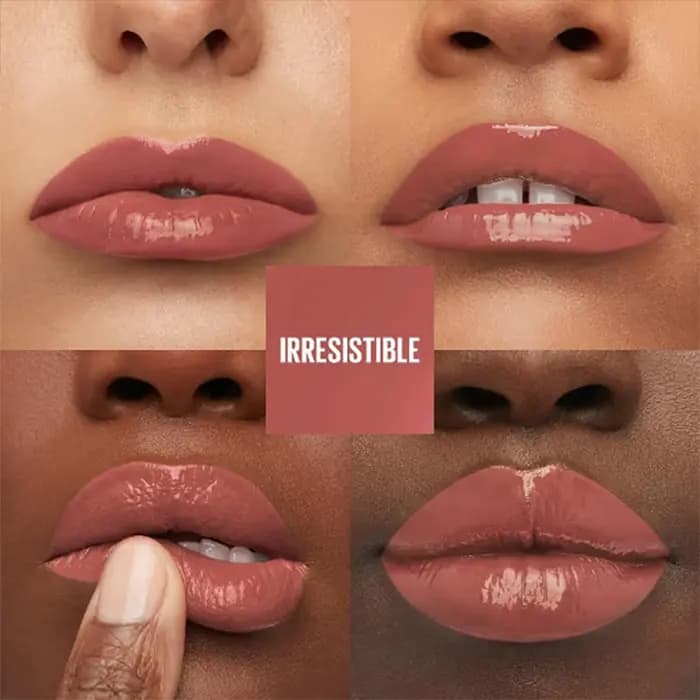 رژ لب مایع براق سوپر استی میبلین Irresistible 62 — تصویر ۲