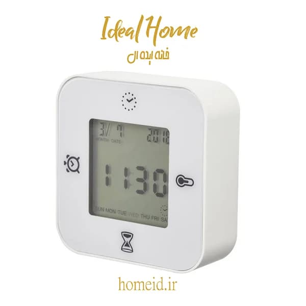 ساعت دیجیتال چهار جهت ایکیا مدل KLOCKIS — تصویر ۶