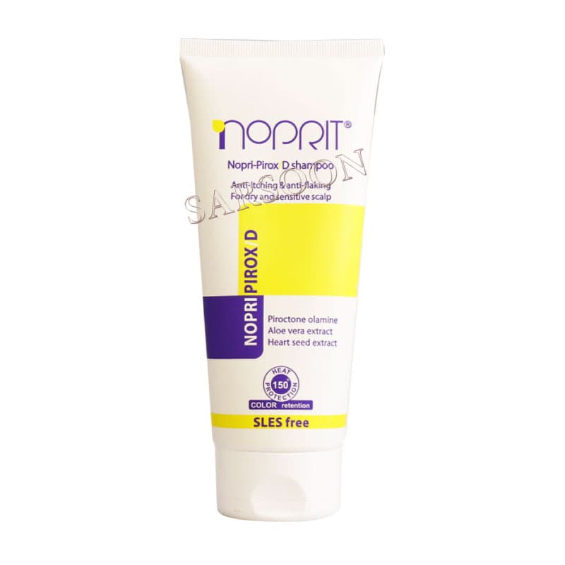 شامپو ضد خارش نوپریت مناسب پوست سر چرب ۲۰۰ میلی لیتر Noprit Anti-itching Shampoo For greasy to normal scalp — تصویر ۲