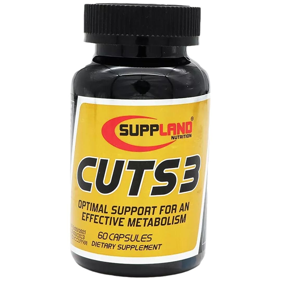 کپسول کاتس تری ساپلند نوتریشن 60 عددی Suppland Nutrition Cuts3 Capsules