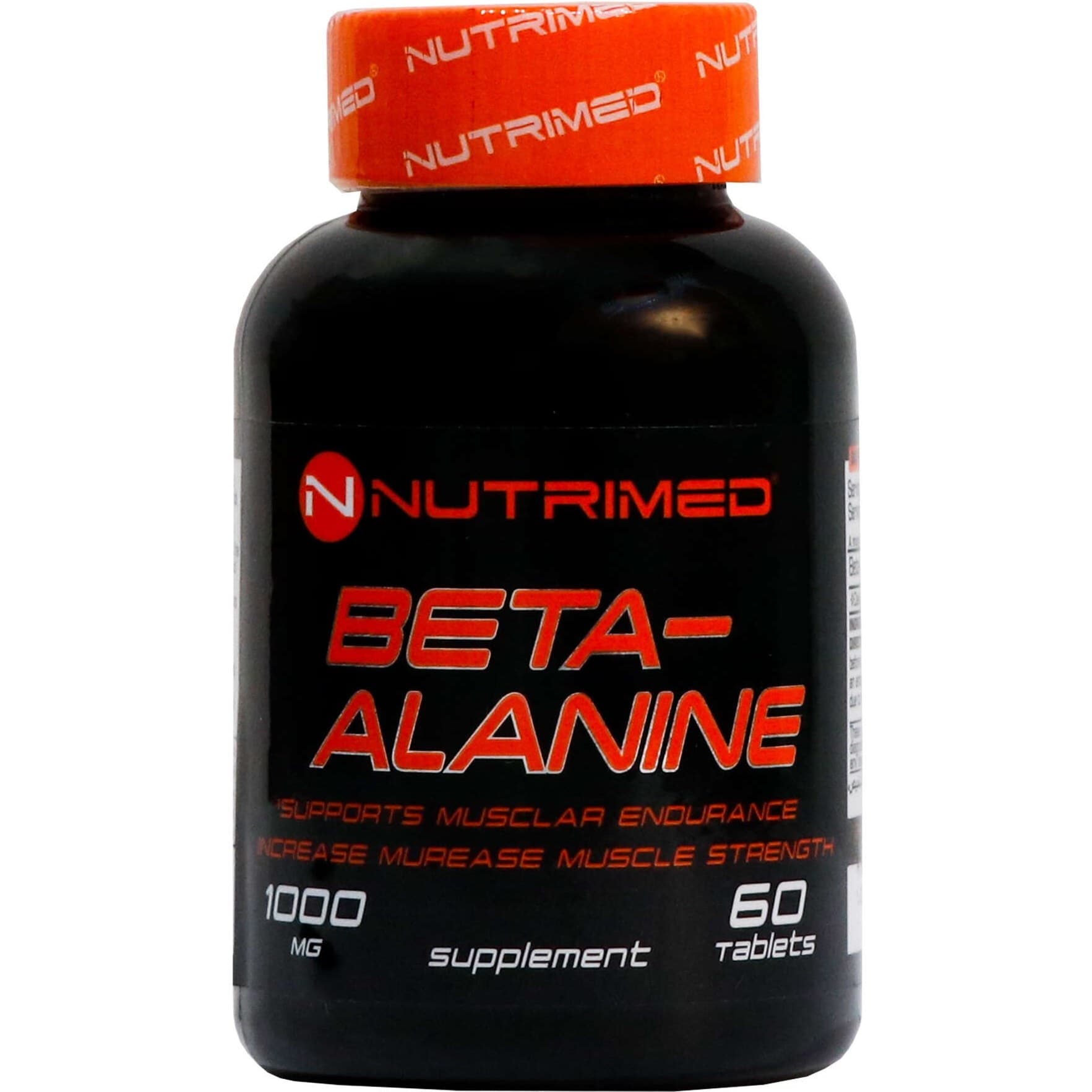 قرص بتا آلانین 1000 میلی گرم نوتریمد 60 عددی (پلمپ معیوب) NUTRIMED Beta Alanine