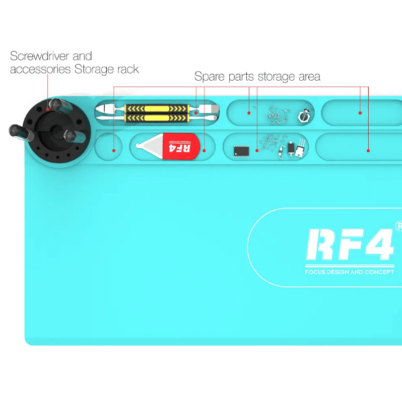 پد سیلیکونی نسوز RF4 RF-P016 همراه هولدر — تصویر ۳