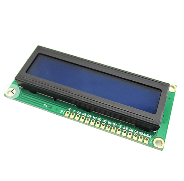 نمایشگر ال سی دی (LCD) کاراکتری 2*16 آبی