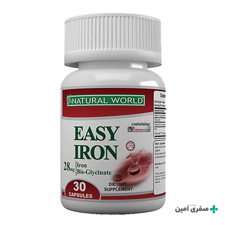 کپسول ایزی آیرون نچرال وورد 30 عدد