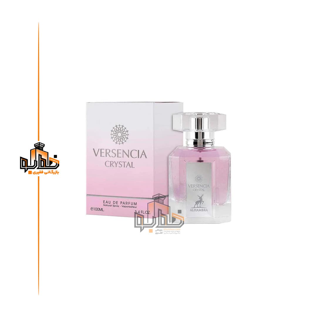 عطر ادکلن زنانه ورساچه برایت کریستال صورتی الحمبرا (Alhambra Versace Bright Crystal)