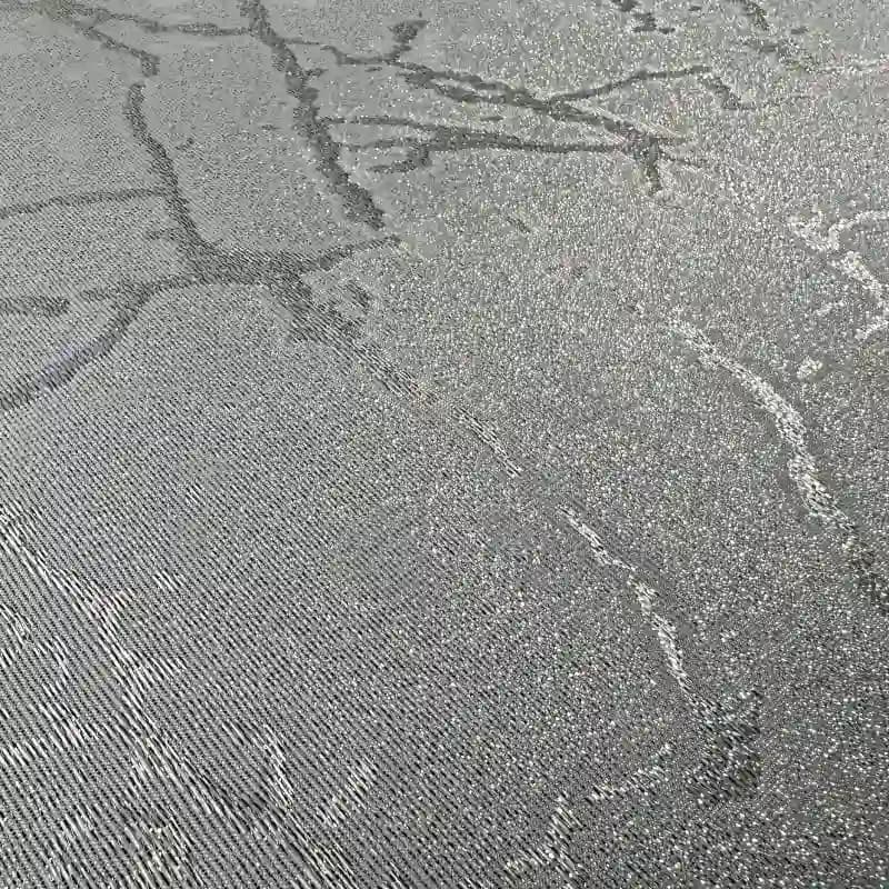 پرده حریر محو ترکی سیم بافت طلایی — تصویر ۳