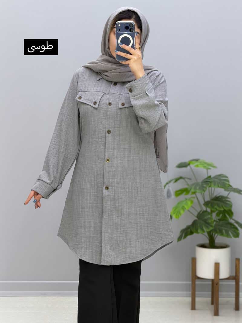 مانتو یقه مردانه شانتون تلما کد2016۱۲