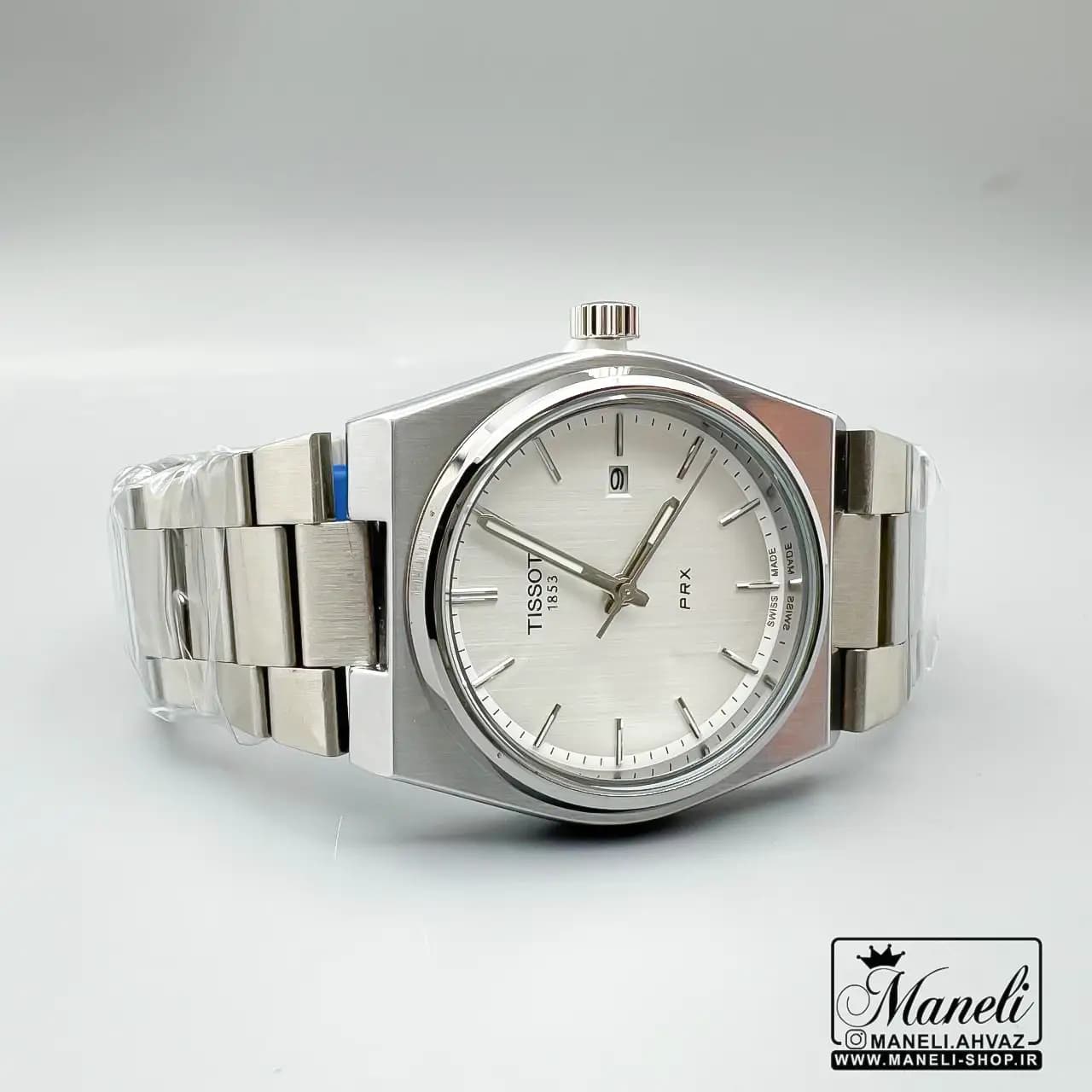 ساعت مردانه TISSOT نقره ای شیک وساده|140405102 — تصویر ۵