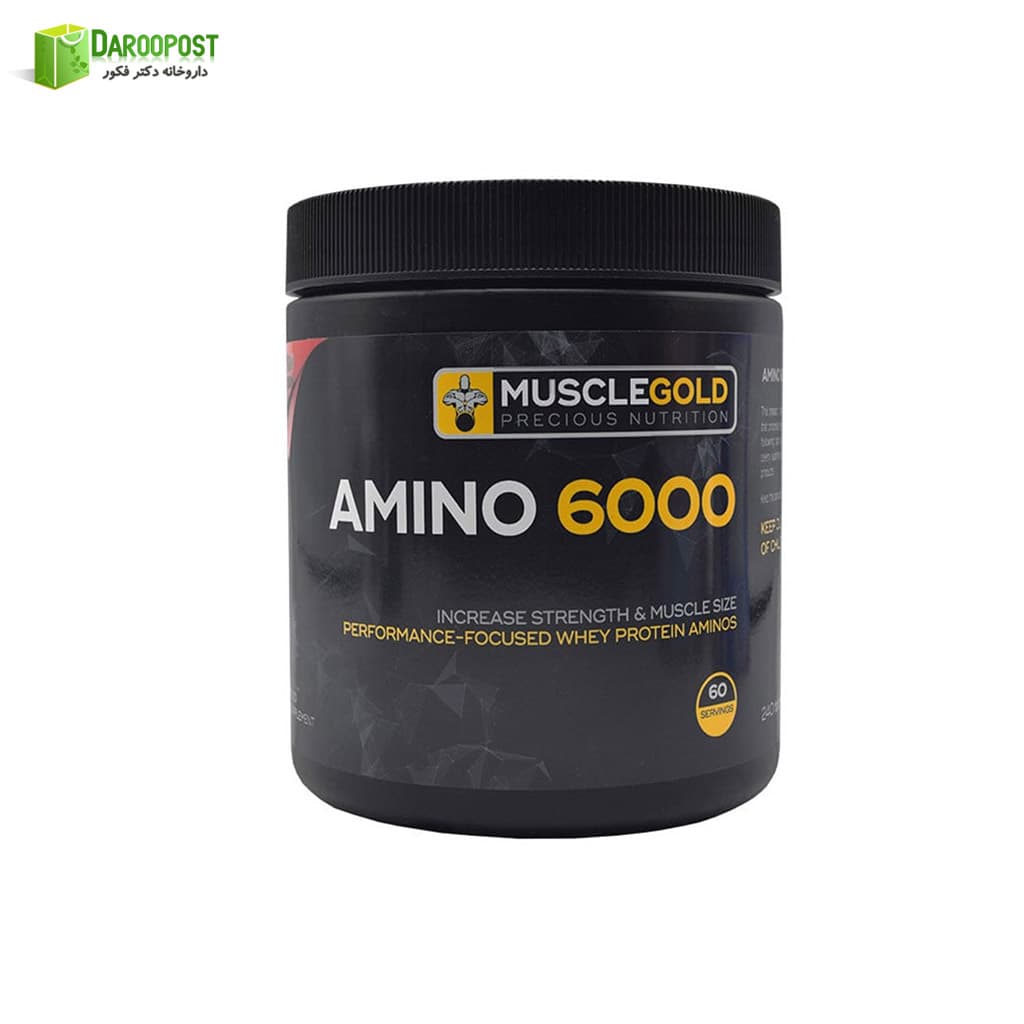 قرص آمینو اسید 6000 ماسل گلد 240 عددی