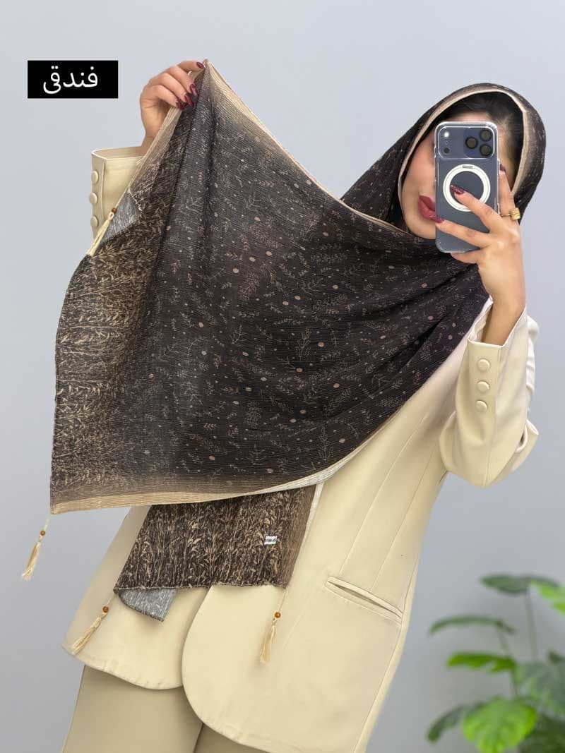 شال پلیسه شایگان کد 11040 — تصویر ۸
