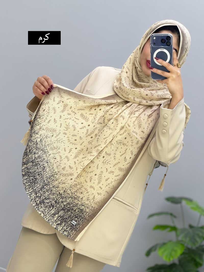 شال پلیسه شایگان کد 11040 — تصویر ۲