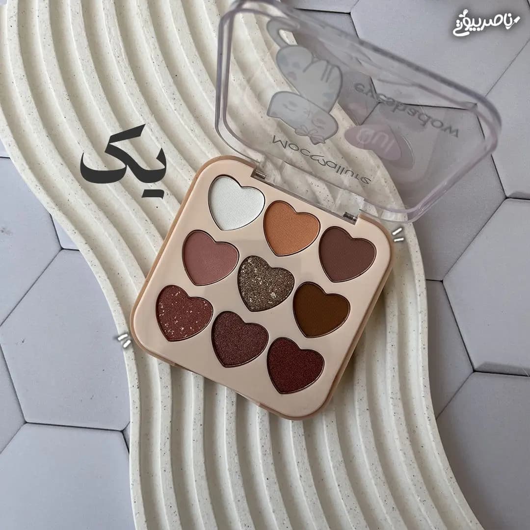 پالت سایه 9 رنگ طرح گربه موکالر Mocallure — تصویر ۳
