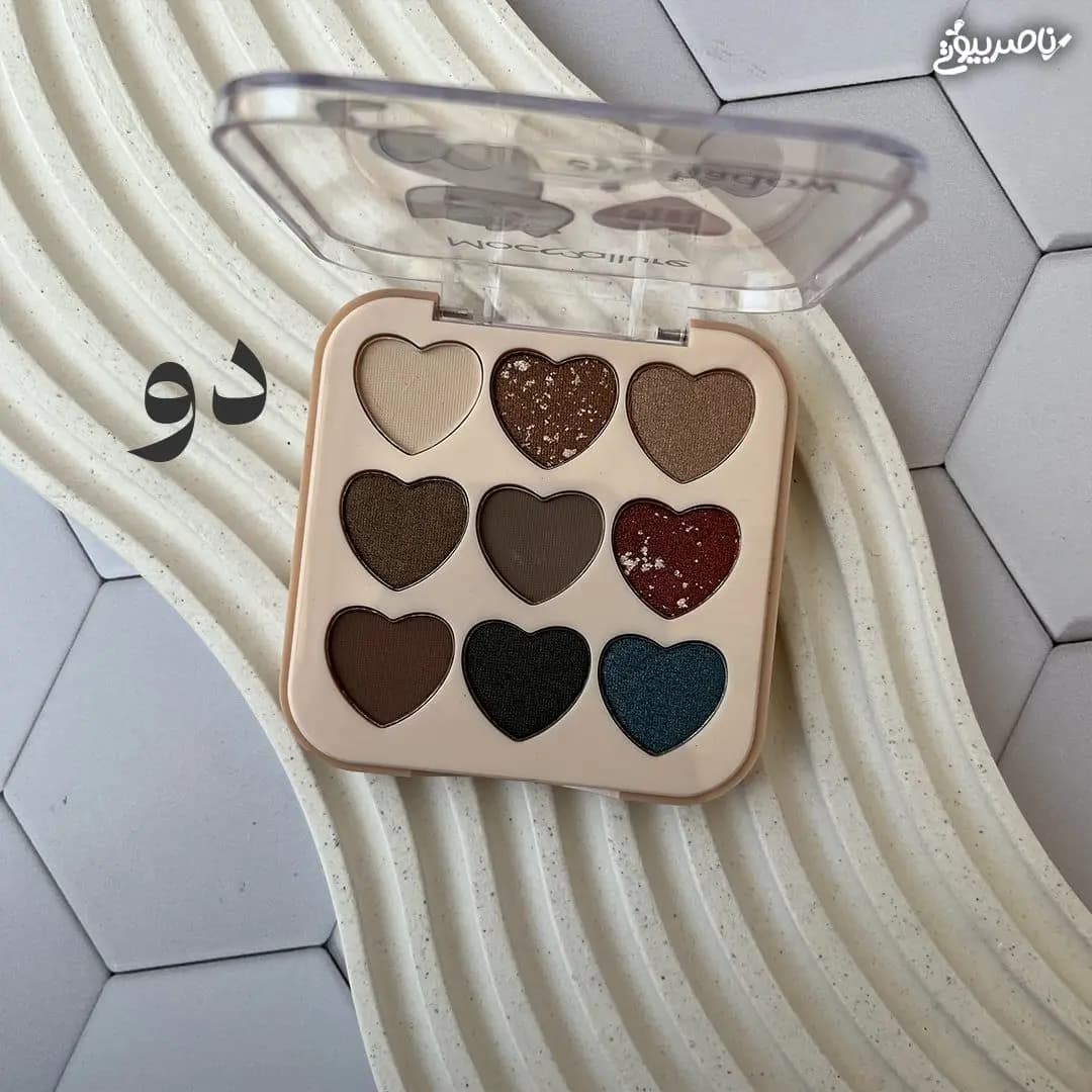 پالت سایه 9 رنگ طرح گربه موکالر Mocallure — تصویر ۵