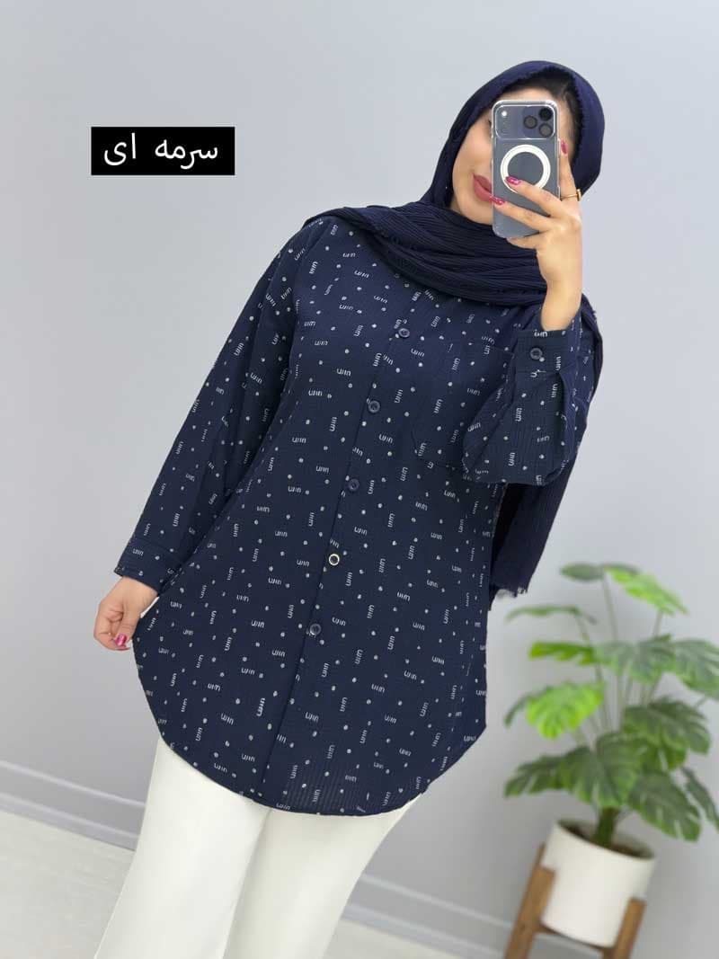 شومیز مانتویی کاملس برسا کد20091474