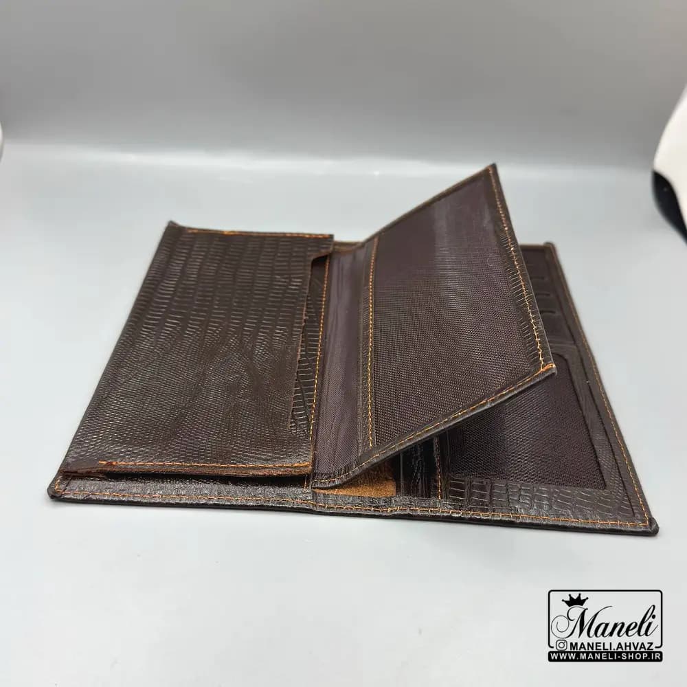 ست چرم و عینک Ray-Ban چهارتکه چرمسال | چرم طبیعی قهوه ای 14040524 — تصویر ۴