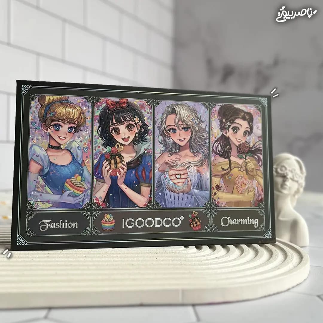 پالت سایه چشم و آرایش صورت 28 رنگ آی گود کو IGOODCO