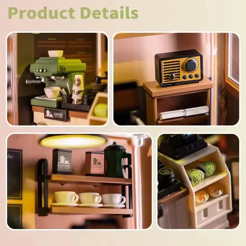کافی شاپ مینیاتوری Miniature Coffee Store EP504 — تصویر ۳