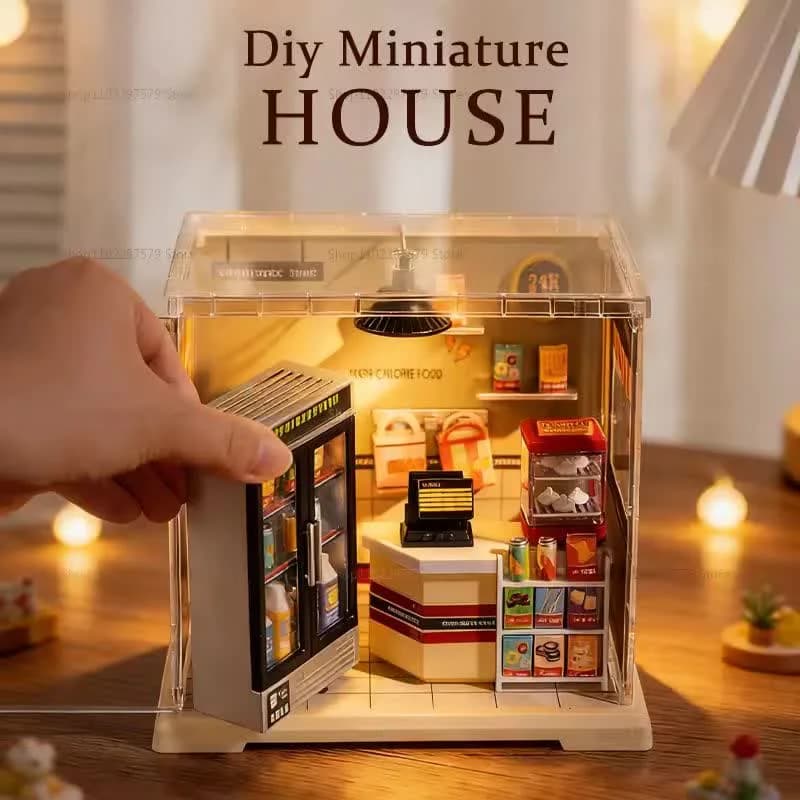 سوپرمارکت مینیاتوری Miniature Convenience Store EP501 — تصویر ۲