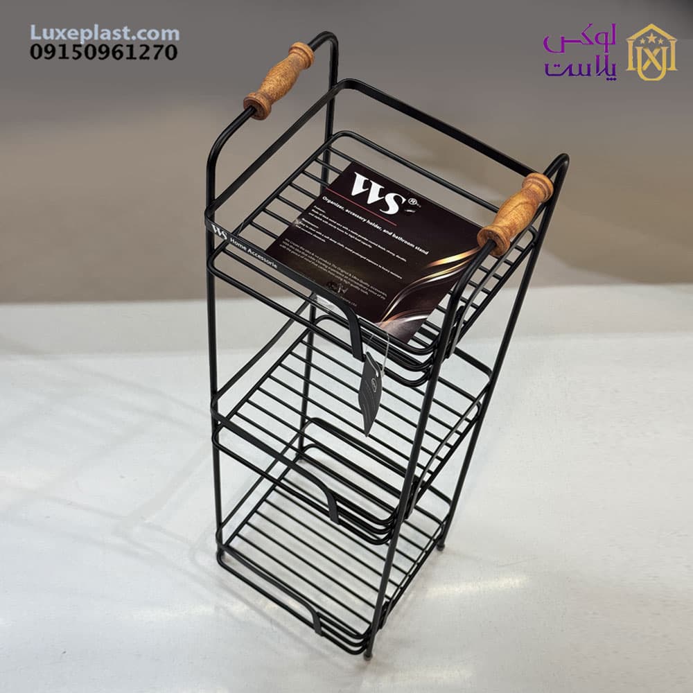 استند حمام 3 طبقه ws x3 مدل مربع کد 9765 — تصویر ۴