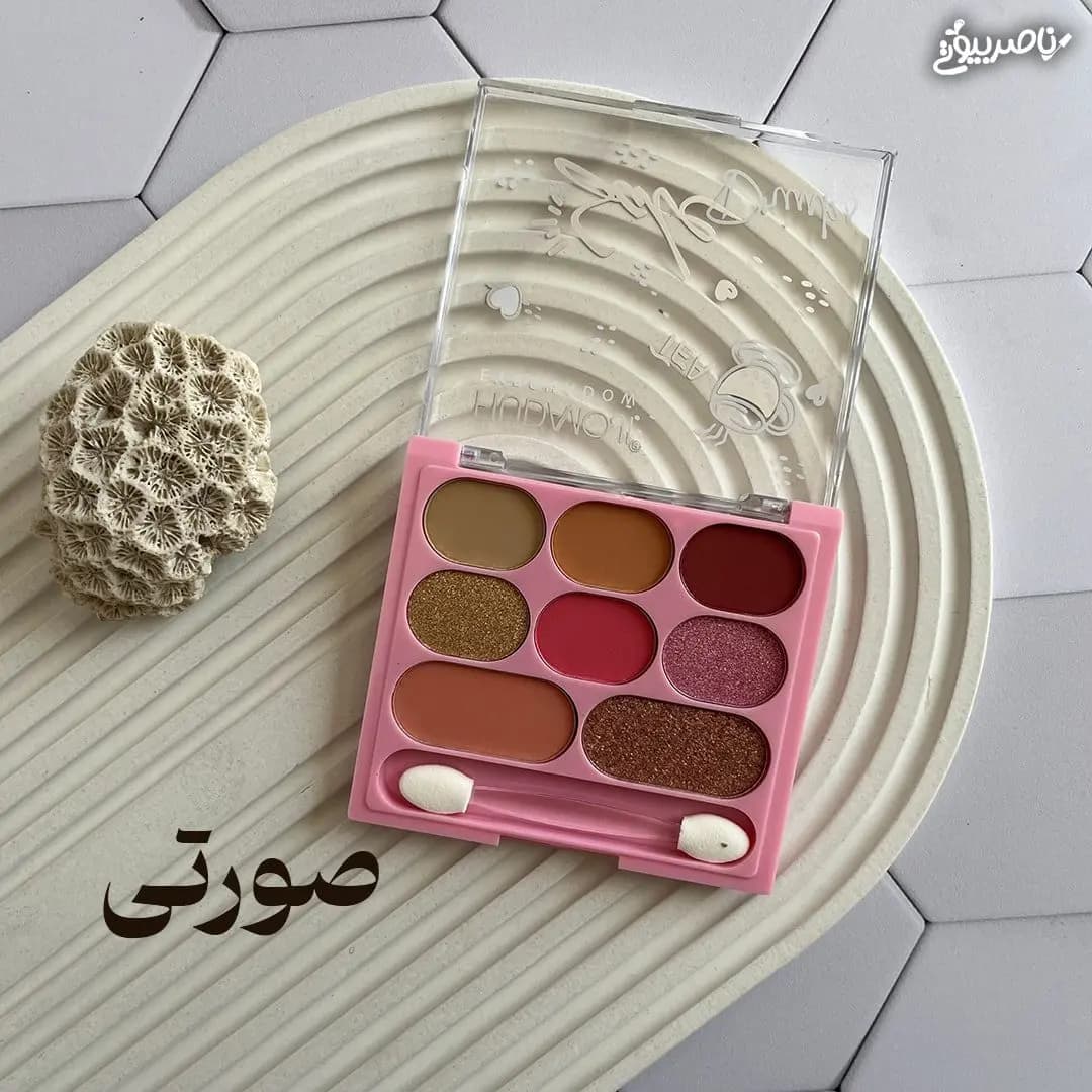 پالت سایه بهاری هدی موجی | 8 رنگ مات و شاین — تصویر ۴