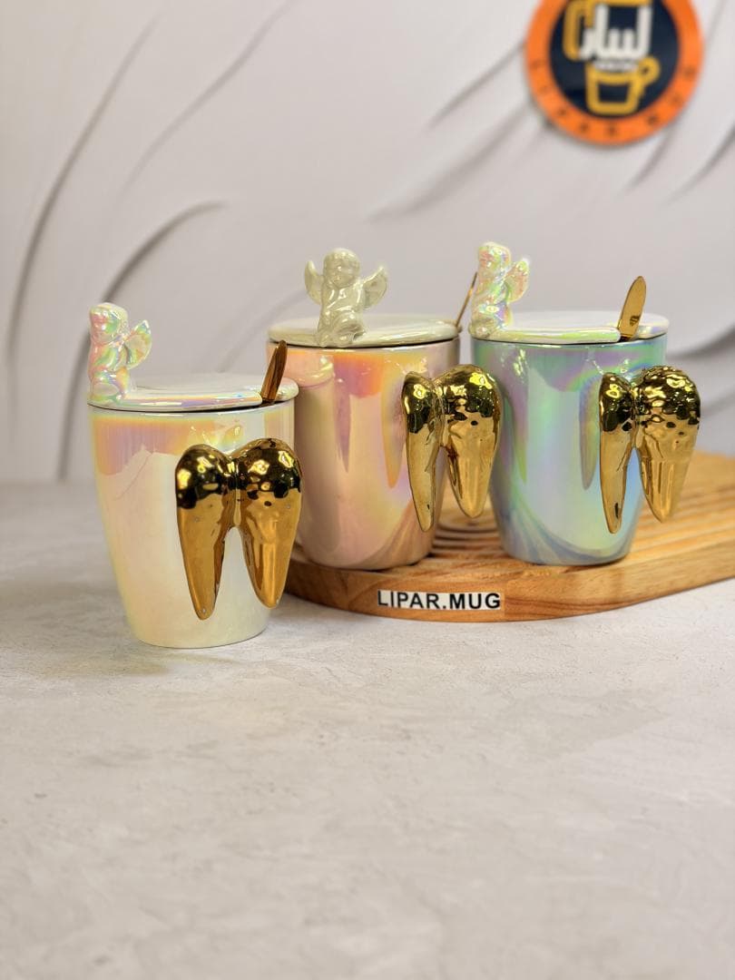 ماگ سرامیکی طرح بال فرشته کد7568