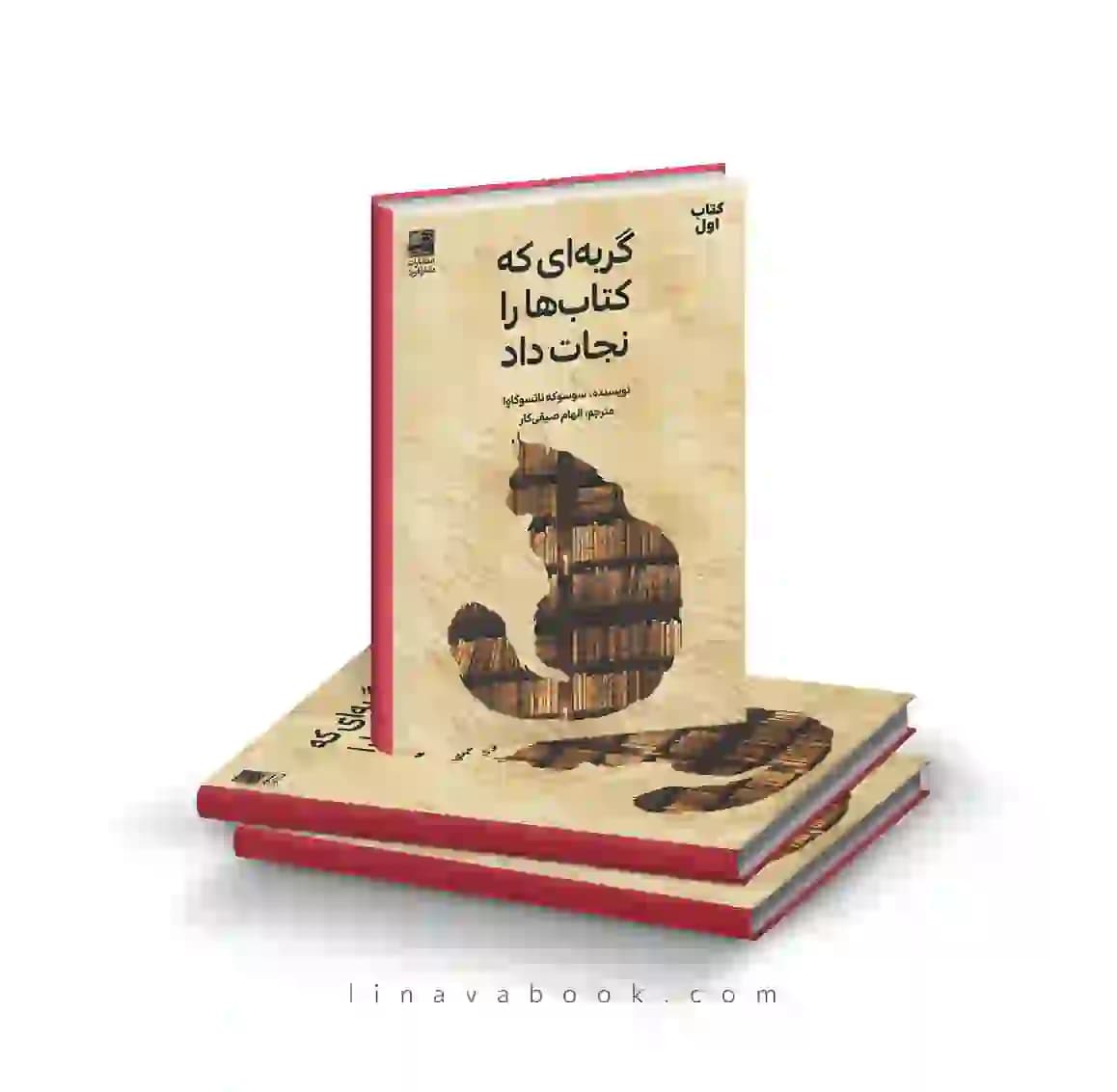 کتاب گربه ای که کتابها را نجات داد انتشارات دانش آفرین