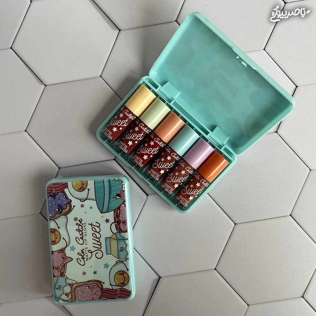پک رژ مایع 6 عددی Sweet — تصویر ۲
