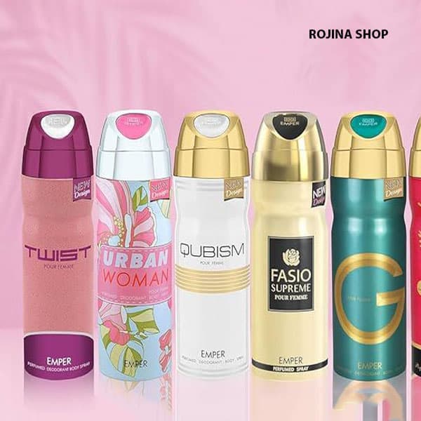 اسپری بدن زنانه عمادآرا CHIFON حجم 200ML — تصویر ۴