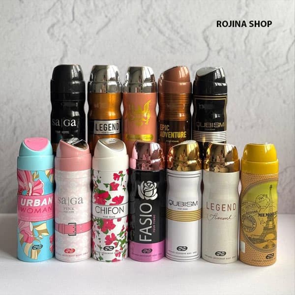 اسپری بدن زنانه عمادآرا CHIFON حجم 200ML — تصویر ۲