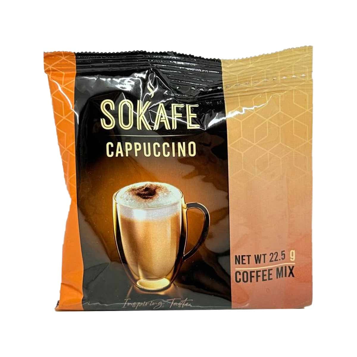 پودر قهوه فوری کاپوچینو کلاسیک سوکافه 22.5 گرم