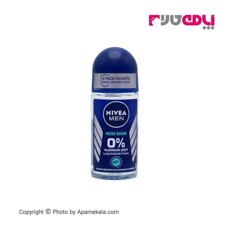 رول ضد تعریق مردانه نیوآ nivea مدل fresh ocean حجم 50 میل