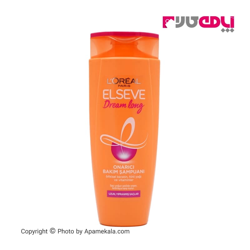 شامپو تقویت کننده مو لورال loreal مدل elseve dream long حجم 400 میل