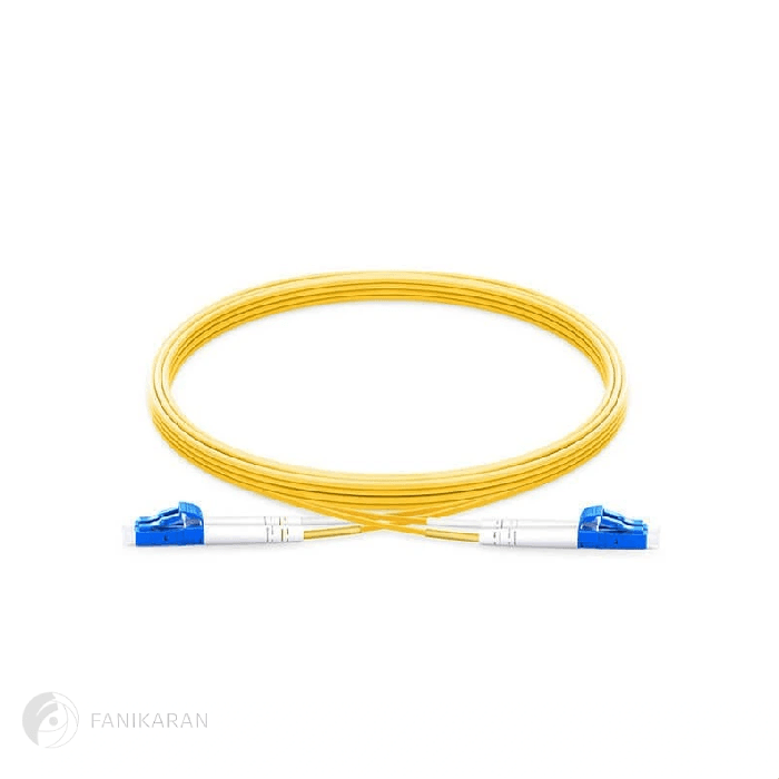 پچ‌کورد فیبر نوری 20 متری LC-FC، Single Mode، Duplex