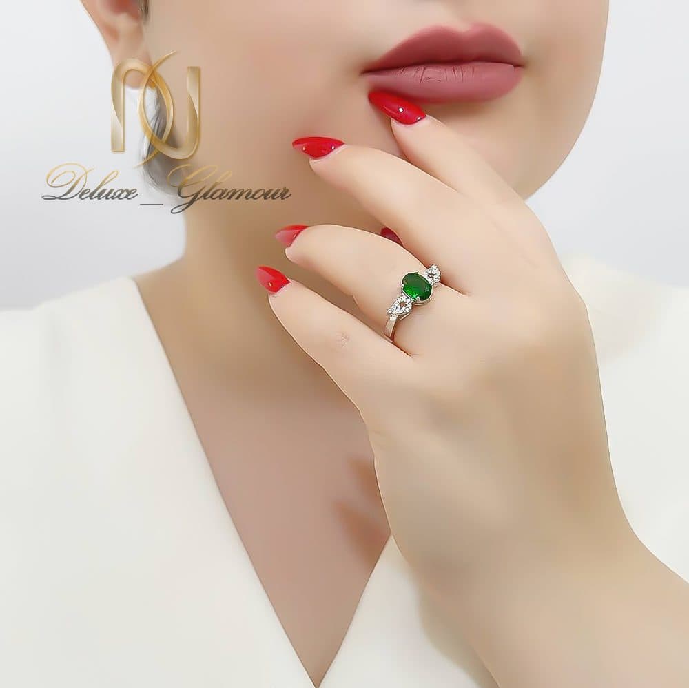انگشتر نقره زنانه مدل بال فرشته — تصویر ۳