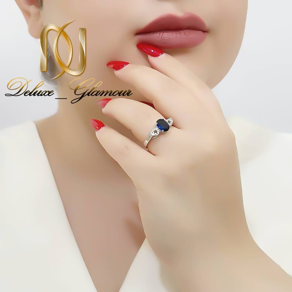 انگشتر نقره زنانه مدل بال فرشته — تصویر ۲