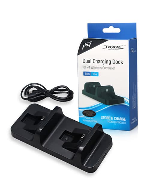 پایه شارژ دوگانه کنترلر PS4 دابی مدل TP4-002